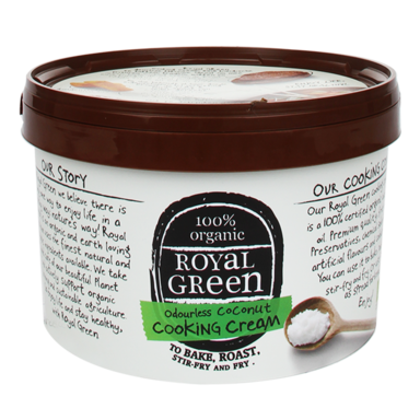 Royal Green Org Coconut Cooking Cream