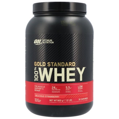 Optimum Nutrition Gold Standard 100% Whey Delicious Strawberry - 900 gr