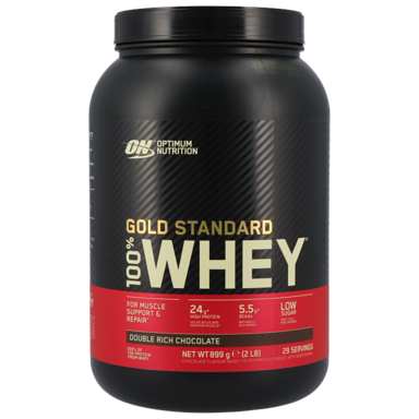 Optimum Nutrition Gold Standard 100% Whey Double Rich Chocolate - 899g