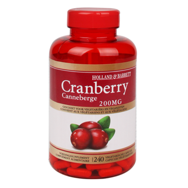 Holland & Barrett Cranberry, 200mg (240 Capsules)