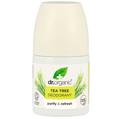 Dr Organic Deodorant à l'extrait d'arbre à thé 50 ml