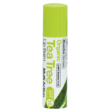 Dr. Organic Tea Tree Lippenbalsem - 5.7ml