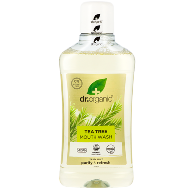 Dr. Organic Tea Tree Mondwater - 500ml