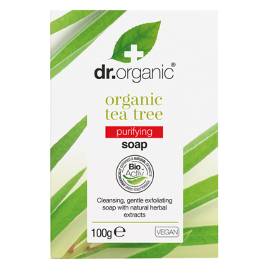 Dr. Organic Tea Tree Soap - 100g