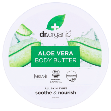Dr. Organic Aloe Vera Body Butter - 200ml