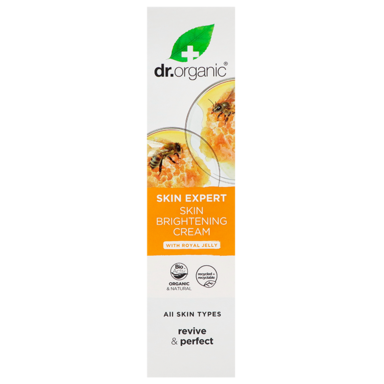 Dr. Organic Royal Jelly Light & Bright Cream - 125ml