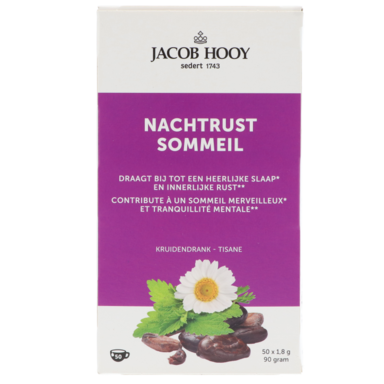 Jacob Hooy Nachtrust Thee - 50 theezakjes