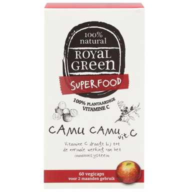 Royal Green Camu Camu + Vitamine C (60 Capsules)