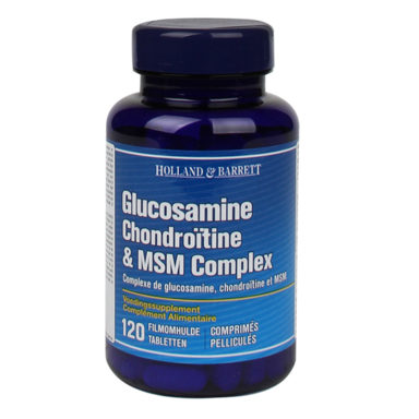 Holland & Barrett Glucosamine Chondroïtine MSM (120 Tabletten)