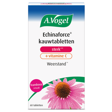 A.Vogel Echinaforce Kauwtabletten Sterk Met Vitamine C (60 Tabletten)