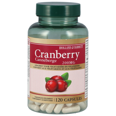 Holland & Barrett Cranberry, 200mg (120 Capsules)