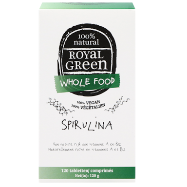 Royal Green Spirulina Bio, 1000mg (120 Tabletten)
