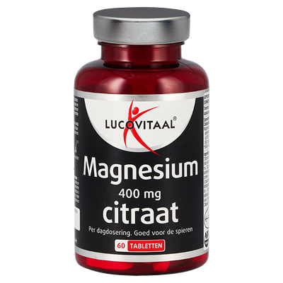 Lucovitaal Magnesium Citraat 400mg - 60 tabletten