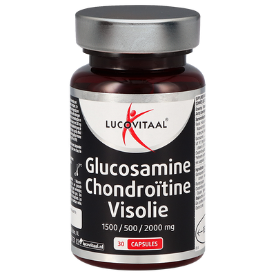 Lucovitaal Glucosamine Chondroitine Visolie - 30 capsules