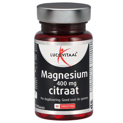 Lucovitaal Magnesium Citraat 400mg - 30 tabletten