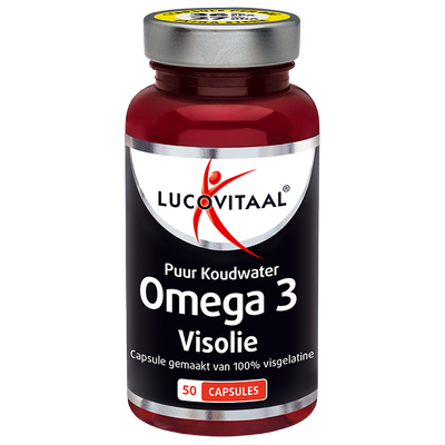 Lucovitaal Puur Omega 3 Koudwater Visolie (50 Capsules)