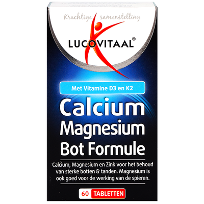 Lucovitaal Calcium - Magnesium Bot Formule (60 Tabletten)