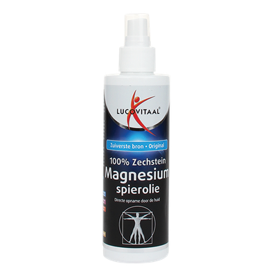 Lucovitaal 100% Zechstein Magnesium Spierolie - 200ml