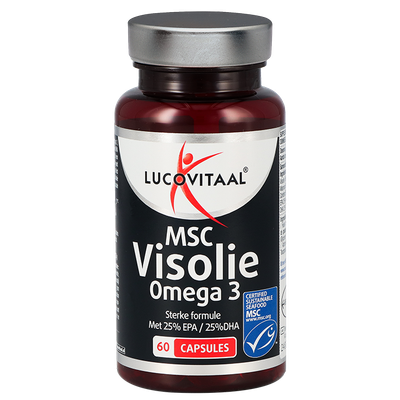 Lucovitaal MSC Visolie Omega 3 (60 capsules)