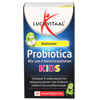 Lucovitaal Probiotica Kids kauwtabletten - 30 kauwtabletten