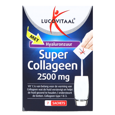 Lucovitaal Super Collageen 2500mg - 7 zakjes