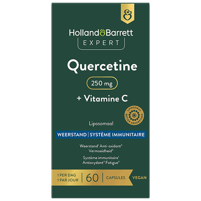 Holland & Barrett Expert Quercetine + Vitamine C 250 mg Liposomaal - 60 capsules