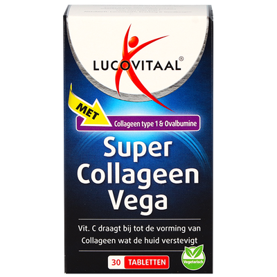 Lucovitaal Super Collageen Vega - 30 tabletten