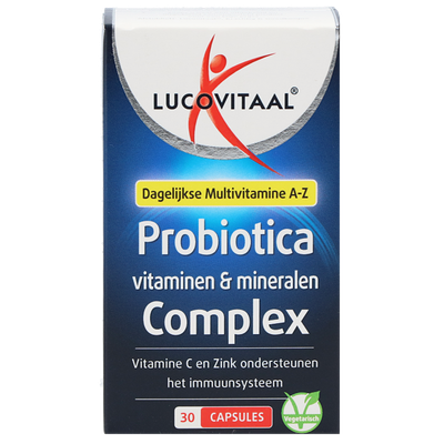 Lucovitaal Probiotica Vitaminen & Mineralen Complex - 30 capsules