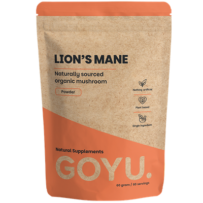 Cupplement Lions Mane Organic Powder - 60g