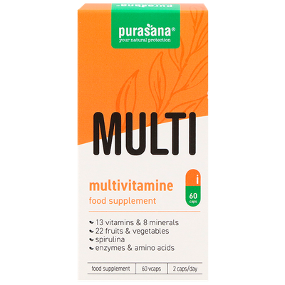 Purasana Multi Multivitamine - 60 capsules