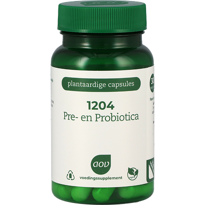 AOV 1204 Pre- en Probiotica - 30 capsules