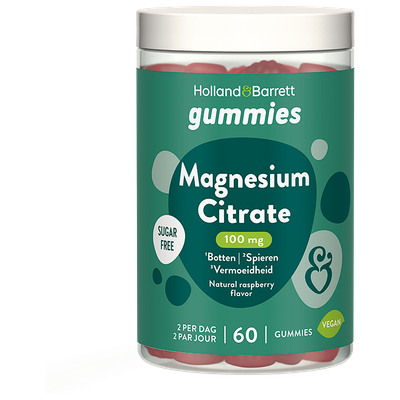 Holland & Barrett Magnesium Citraat Gummies 100mg - 60 gummies