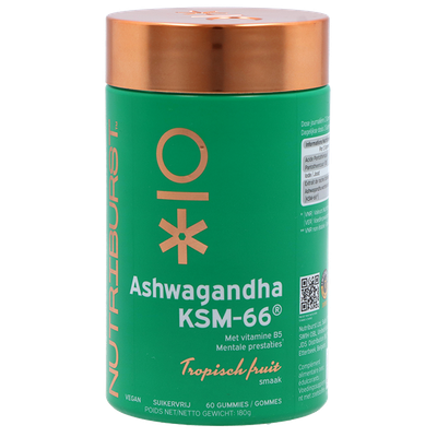 Nutriburst Ashwagandha KSM-66® + Vitamine B5 - 60 gummies