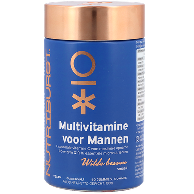 Nutriburst Multivitamine voor Mannen - 60 gummies