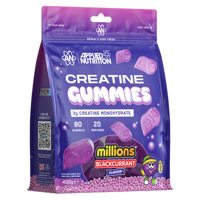 Applied Nutrition Creatine Gummies Blackcurrant - 80 gummies