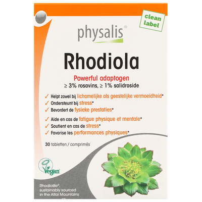 Physalis Rhodiola - 30 tabletten