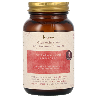 Laveen Glucosinaten met Kurkuma Complex en Broccolikiem Extract - 60 capsules
