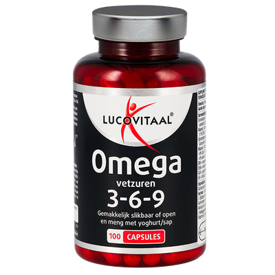 Lucovitaal Omega 3-6-9 - 100 capsules
