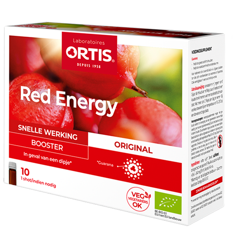 Ortis Red Energy Original Vloeibaar Bio