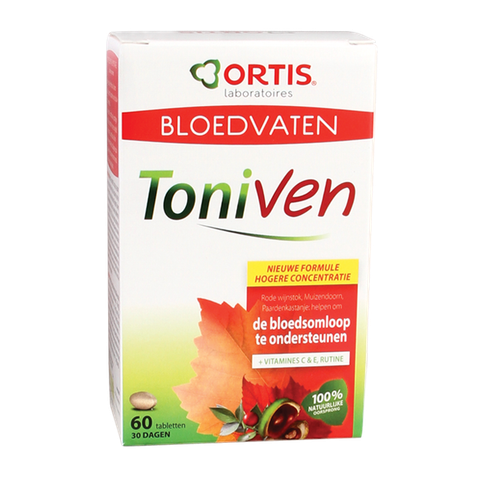 Ortis ToniVen Bloedsomloop (60 Tabletten) - 60 stuks