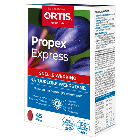 Ortis Propex Express Natuurlijke Weerstand - 45 Tabletten - 45 stuks