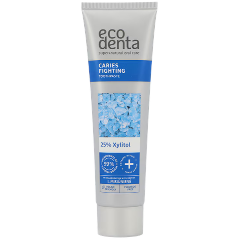 Ecodenta Tandpasta Anti-Cariës 25% Xylitol - 100ml