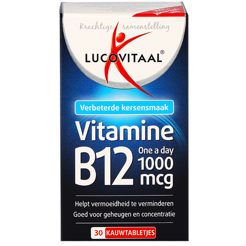 Lucovitaal Vitamine B12 1000 mcg 30 tabletten - 30 stuks