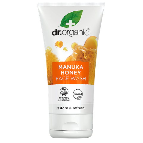 Dr Organic 1+1 gratis | Dr. Organic Face Wash Manuka Honing - 150ml