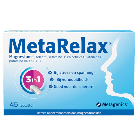 Metagenics MetaRelax - 45 tabletten - 45 stuks