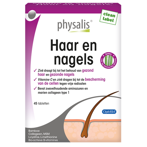 Physalis Haar En Nagels - 45 tabletten - 45 stuks
