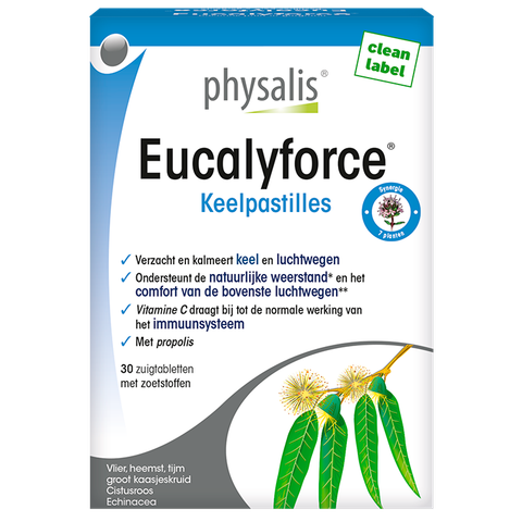 Physalis Eucalyforce - 30 zuigtabletten - 30 stuks