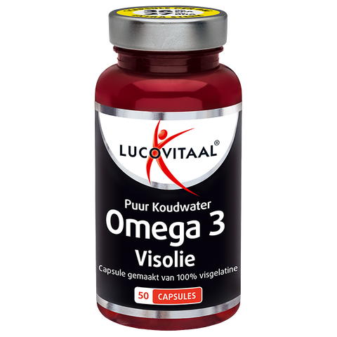 Lucovitaal 2+3 Puur Omega 3 Koudwater Visolie (50 Capsules) - 50 stuks