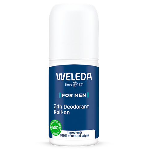 Weleda 24h Roll-On Deodorant voor Mannen - 50ml