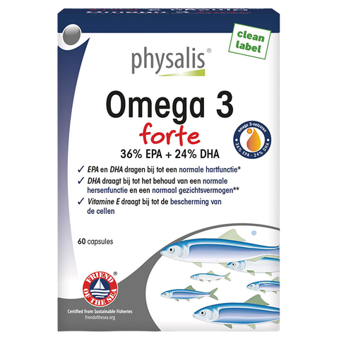 Physalis Omega 3 Forte (60 Capsules) - 60 stuks